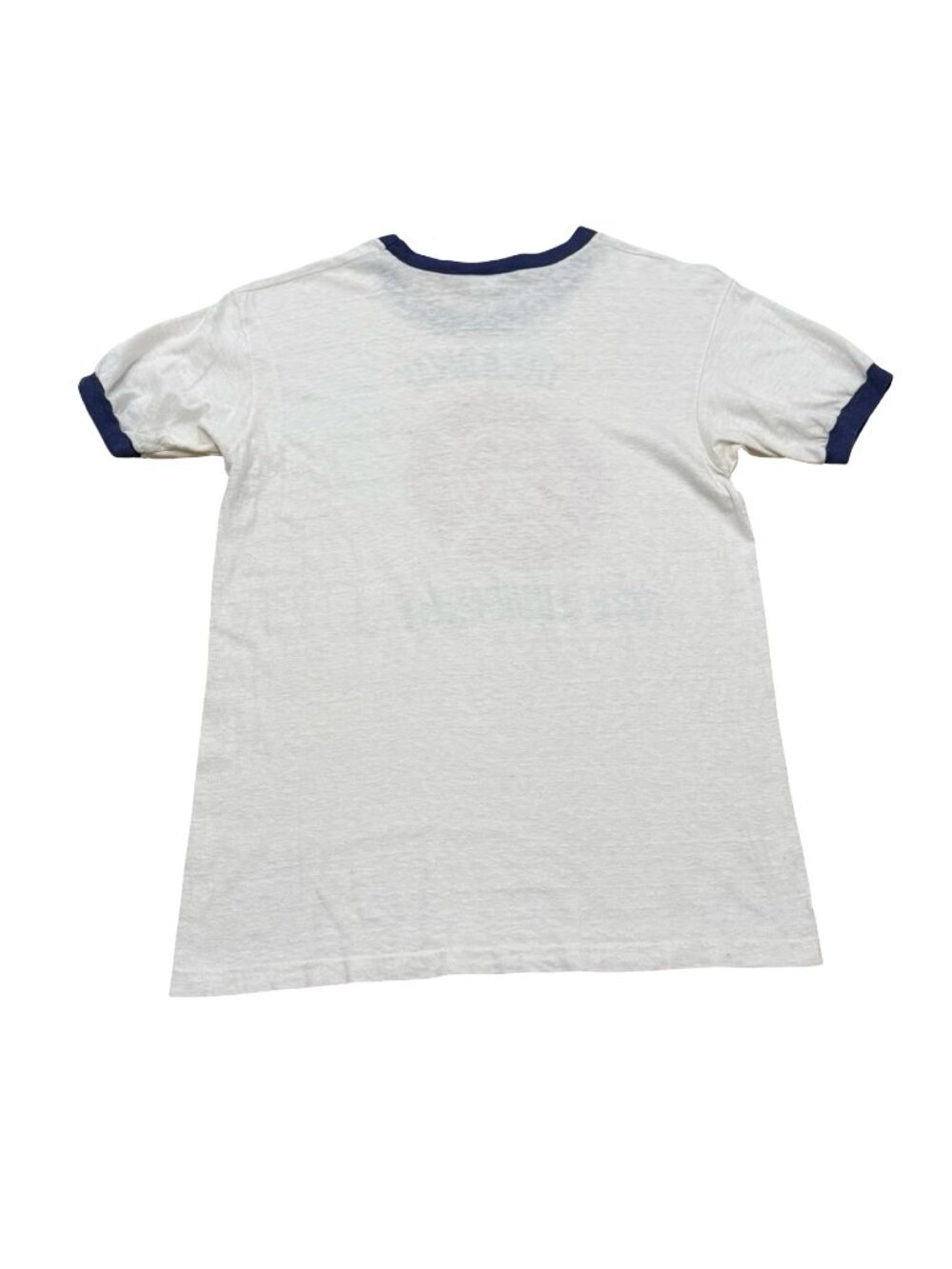 Vintage 1990s Treadway Fire Equipment Ringer T-Shirt Single Stitch - Picture 7 of 7